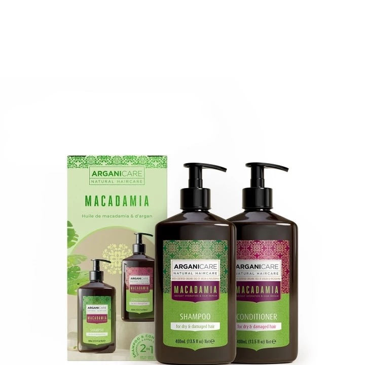 Duo Hydratant Coffret Soin Cheveux - Arganicare - Incenza