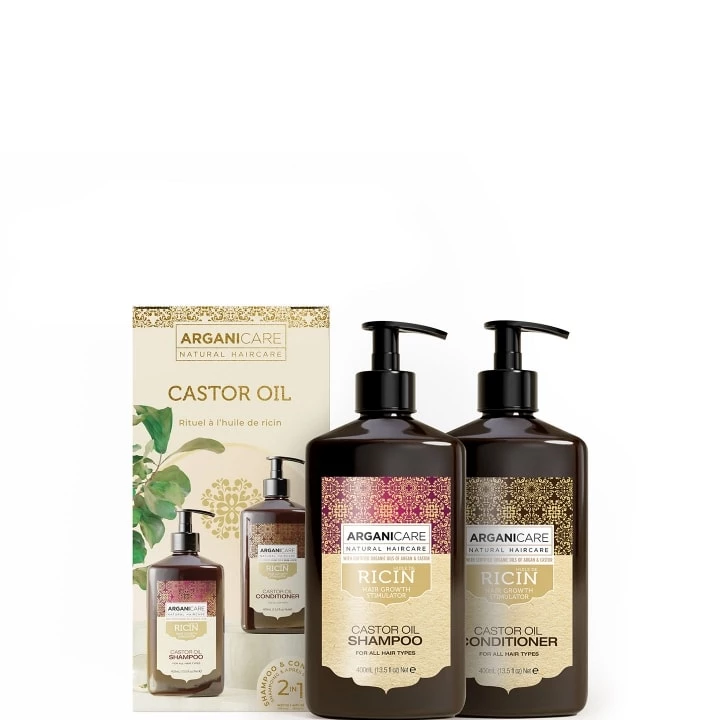 Duo Accélérateur de Croissance Coffret Soin Cheveux - Arganicare - Incenza