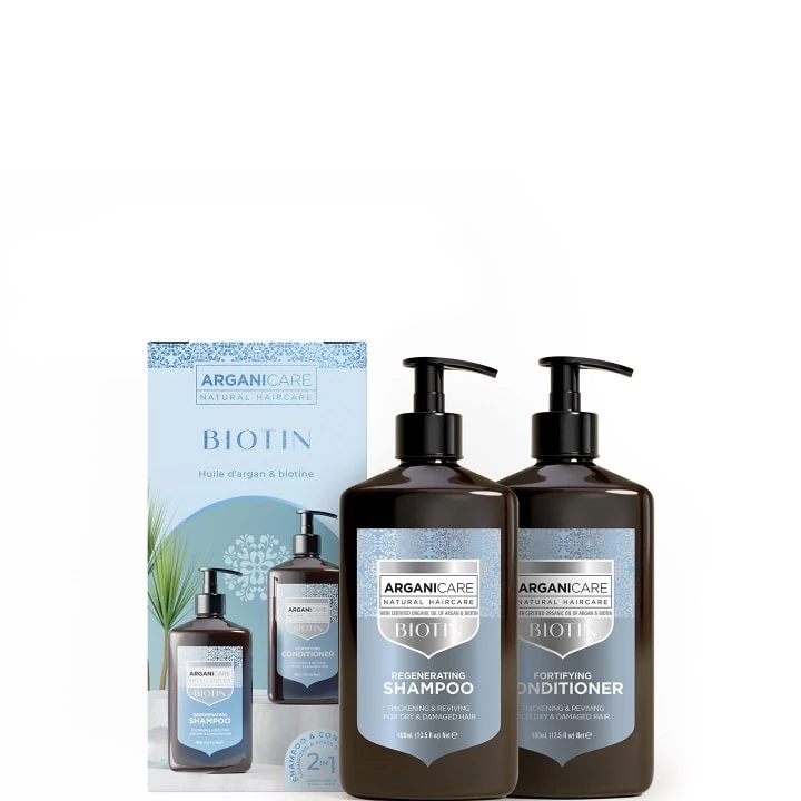 Duo fortifiant Coffret Soin Cheveux - Arganicare - Incenza