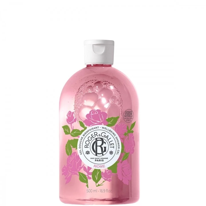 Rose Gel Douche Bienfaisant Grand Format - Roger&Gallet - Incenza