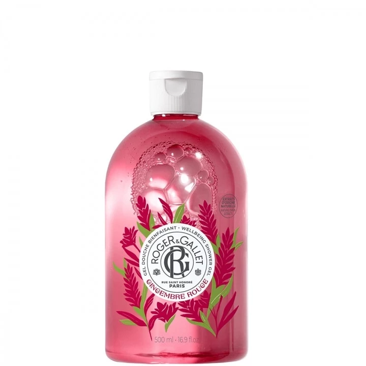 Gingembre Rouge Gel Douche Bienfaisant Grand Format - Roger&Gallet - Incenza