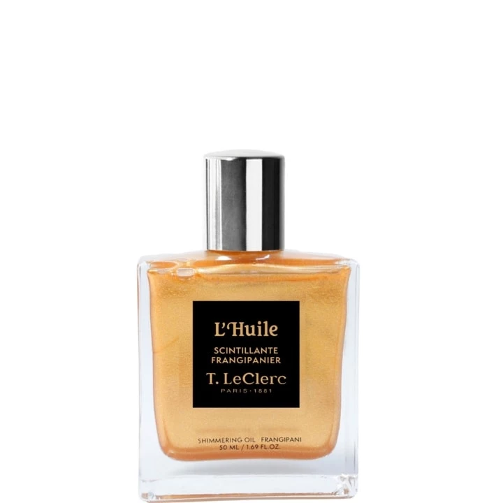 L'Huile Scintillante Frangipanier Corps et Cheveux - 50 ml - T. Leclerc - Incenza