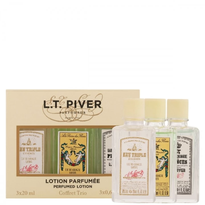 Trio Historique Coffret Eau de Cologne - L.T. Piver - Incenza