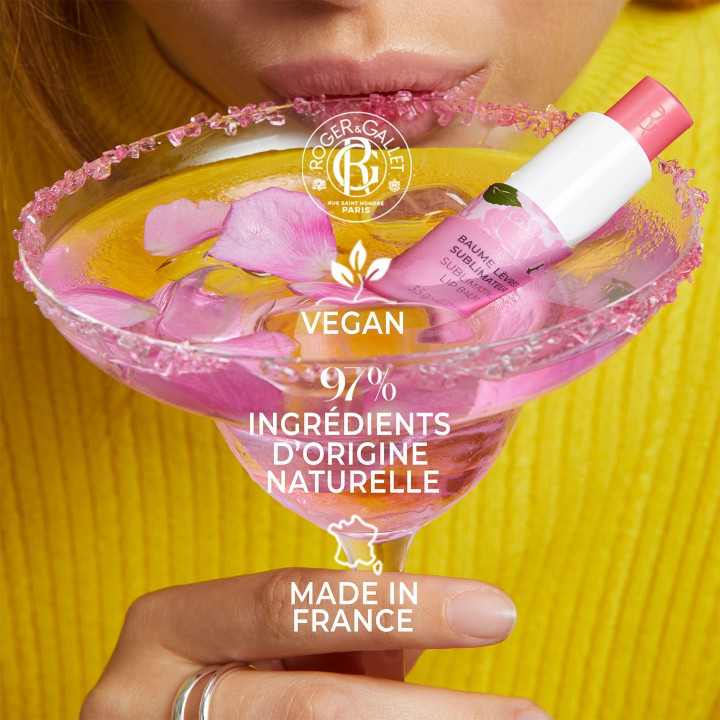 Rose Baume Lèvres Sublimateur