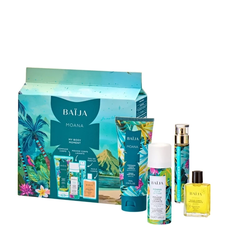 My Body Moment Moana Coffret Soin Corps Parfumé - Baija - Incenza