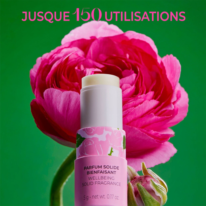 Rose Parfum Solide Bienfaisant