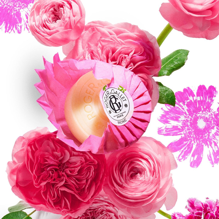 Rose Coffret 3 Savons Bienfaisants