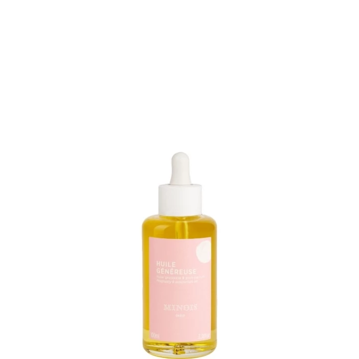 Soin Maternité Huile Généreuse Grossesse et Post-Partum -100 ml - Minois Paris - Incenza