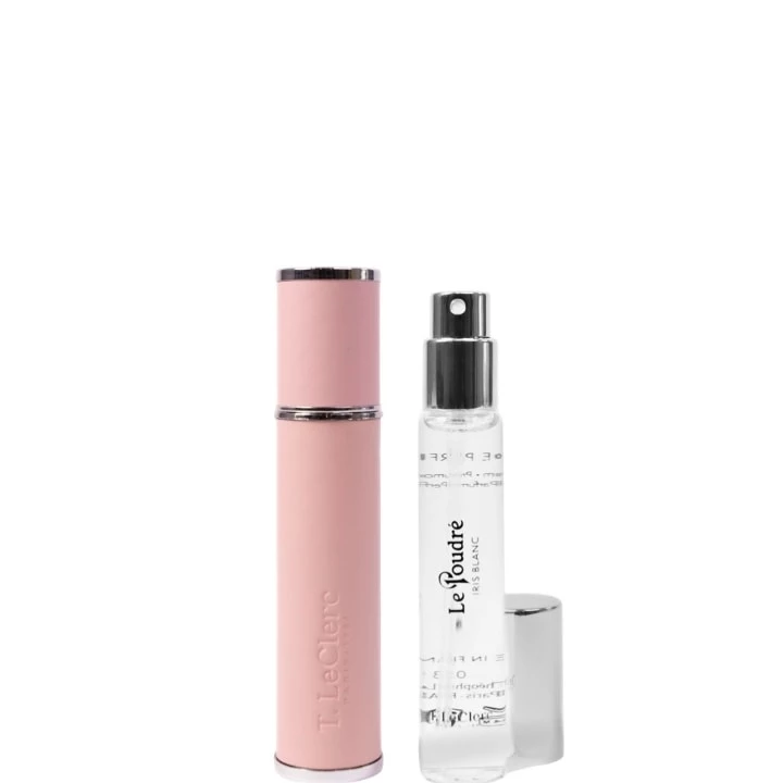 Le Poudré Iris Blanc Eau de Parfum - Vaporisateur de Sac Rechargeable - T. Leclerc - Incenza
