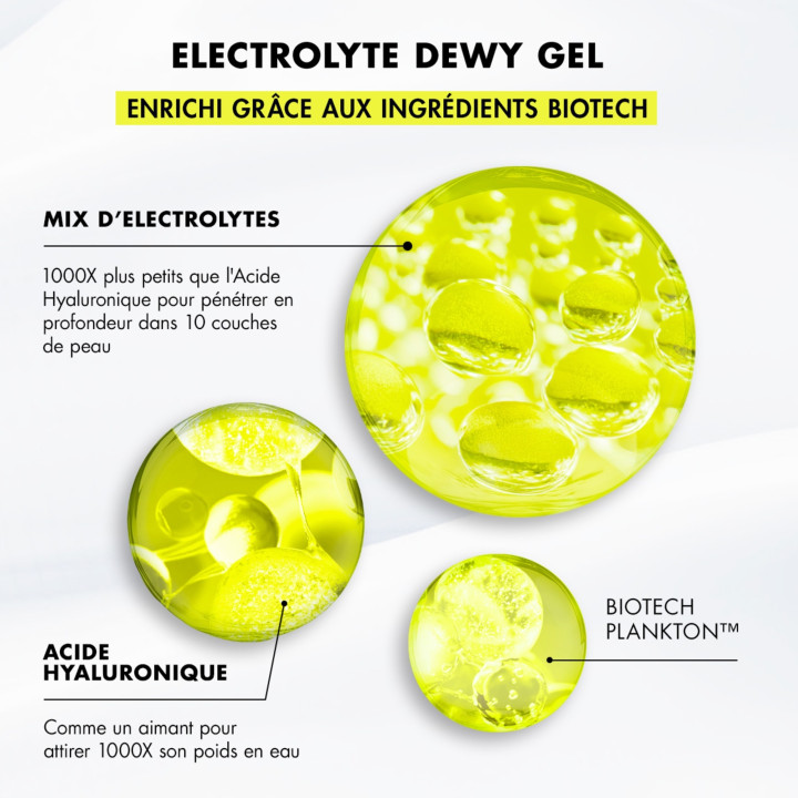 Aquasource+ Gel Hydratant Léger Enrichi en Électrolytes