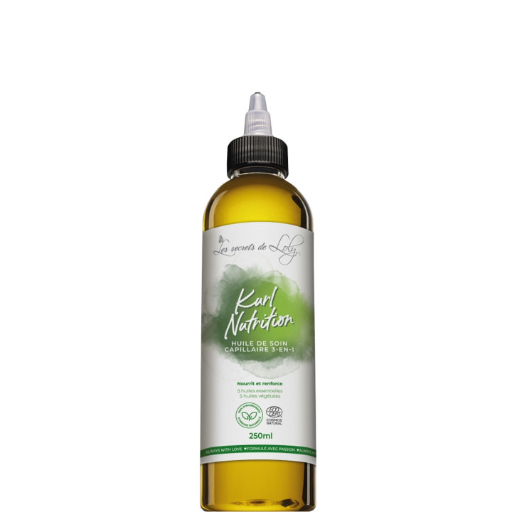Kurl Nutrition Huile de Soin Capillaire 3-en-1