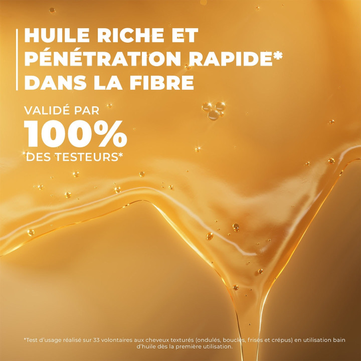 Kurl Nutrition Huile de Soin Capillaire 3-en-1