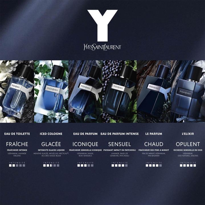 Y Iced Cologne Eau de Toilette Intense