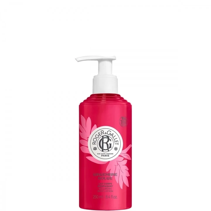 Gingembre Rouge Lait Corps Bienfaisant 250 ml - Roger&Gallet - Incenza
