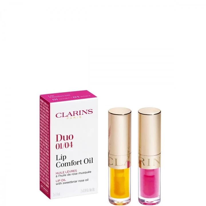 Duo Lip Comfort Oil Huile Lèvres - Format Pick & Love - CLARINS - Incenza
