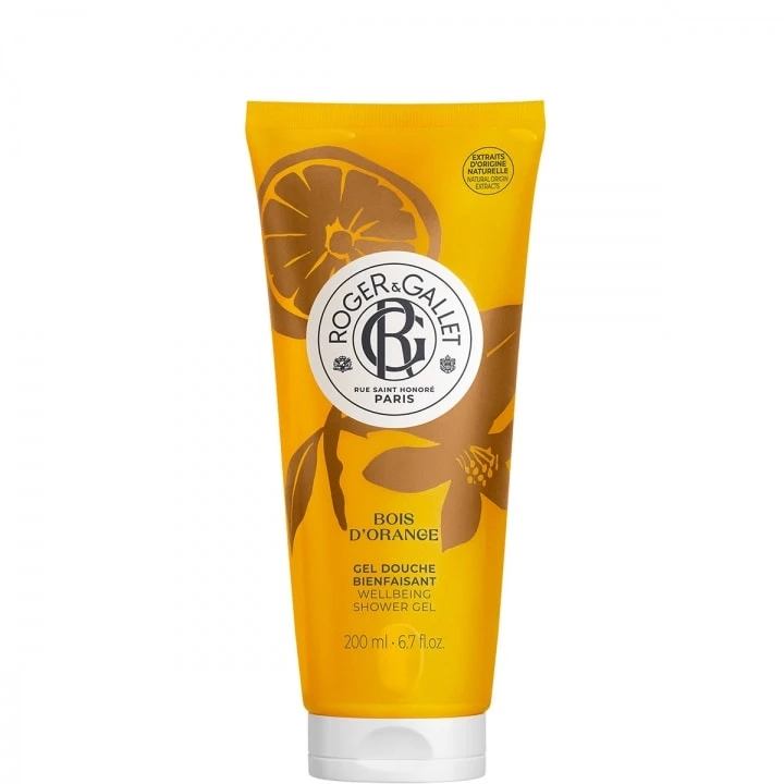 Bois d'Orange Gel Douche Bienfaisant 200 ml - Roger&Gallet - Incenza