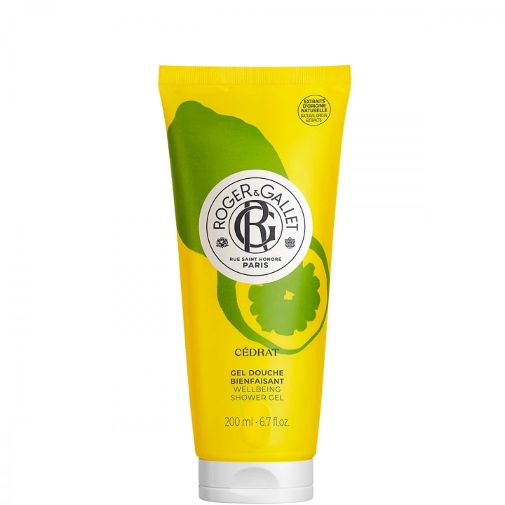 Cédrat Gel Douche Bienfaisant 200 ml - Roger&Gallet - Incenza