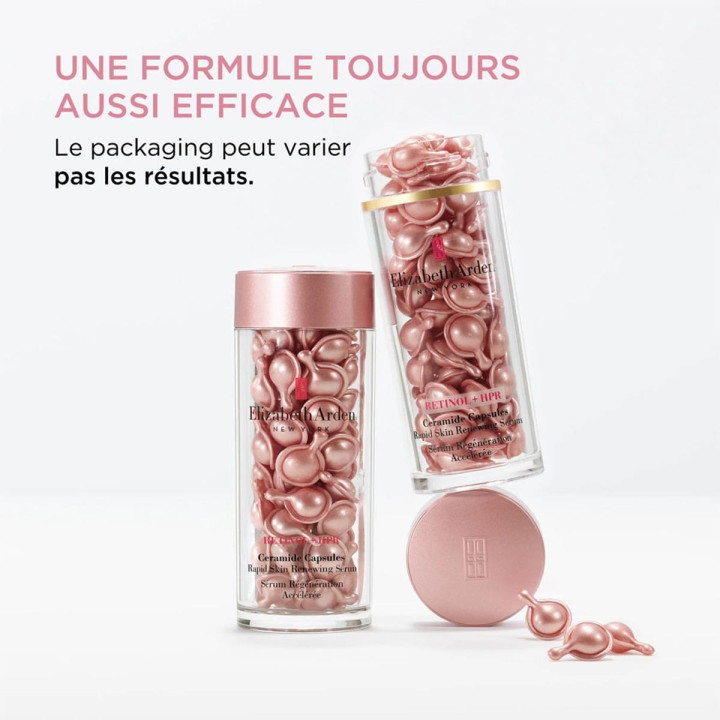 Ceramide Retinol Capsules Sérum Régénération Accélérée