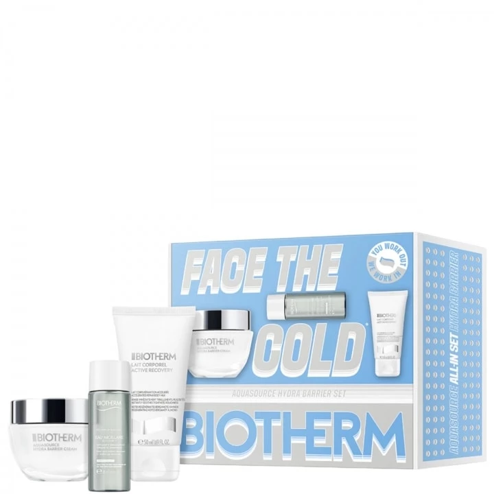 Aquasource Hydra Barrier Coffret Soin Hydratation pour Femme - Biotherm - Incenza