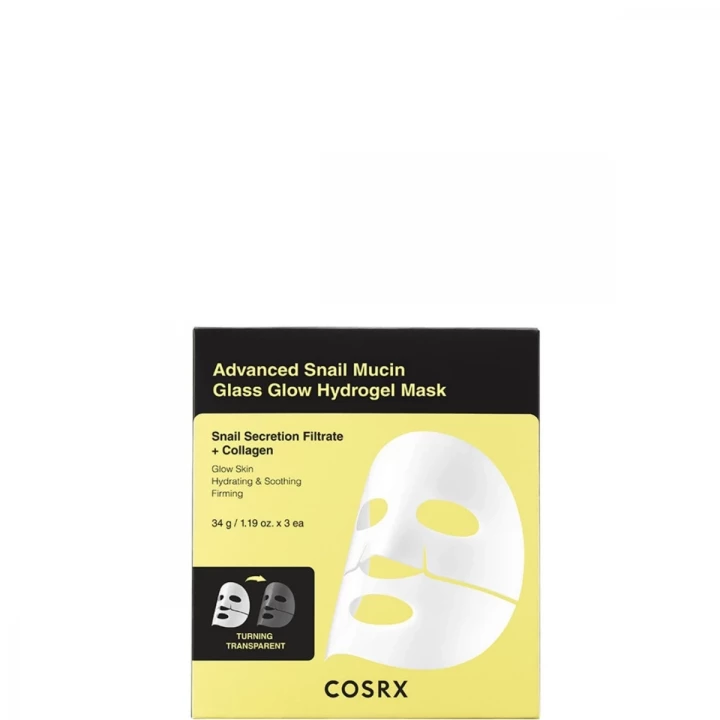 Bave d'Escargot Masque Hydrogel à la Bave d'Escargot - Cosrx - Incenza