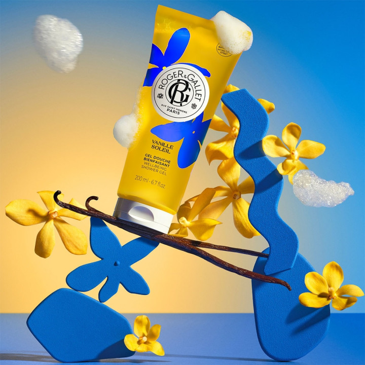 Vanille Soleil Gel Douche Bienfaisant