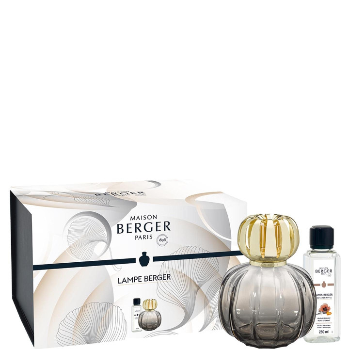 Corali Grise Coffret Lampe Berger