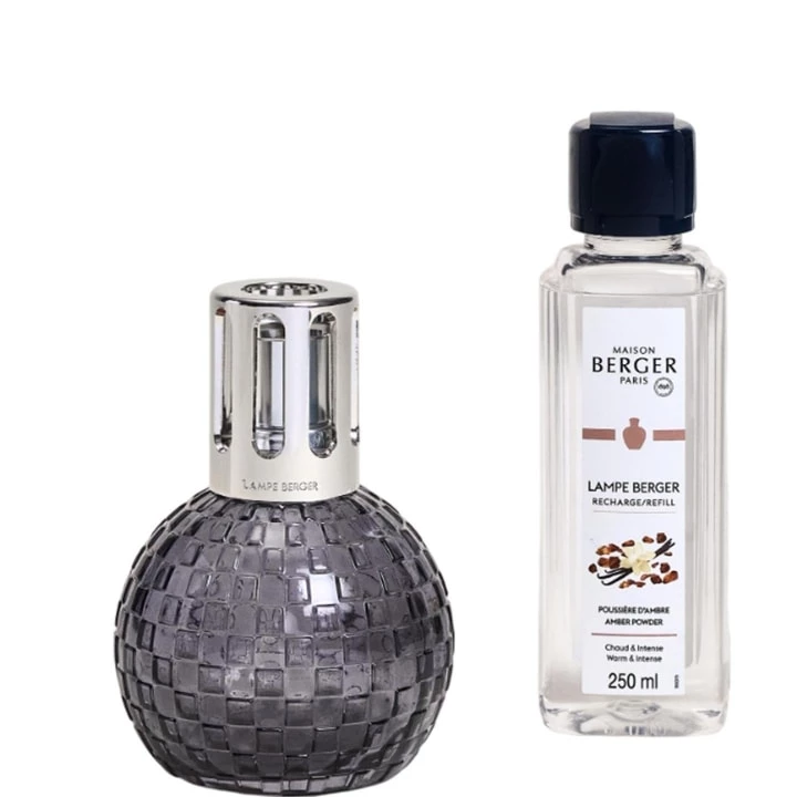 Disco Grise Coffret Lampe Berger - Maison Berger Paris - Incenza