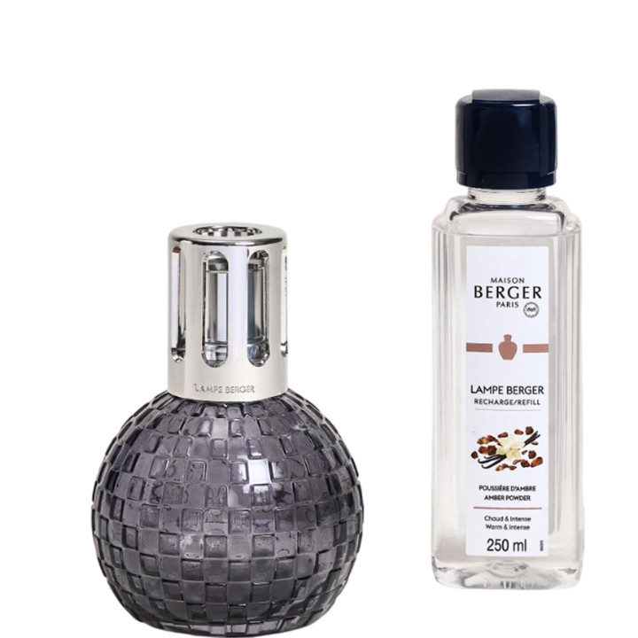 Disco Grise Coffret Lampe Berger