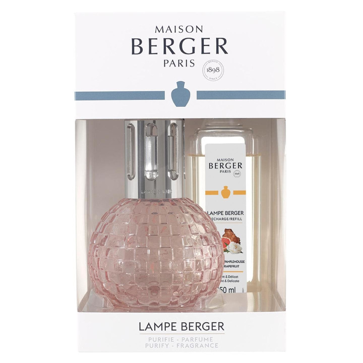 Disco Rose Coffret Lampe Berger