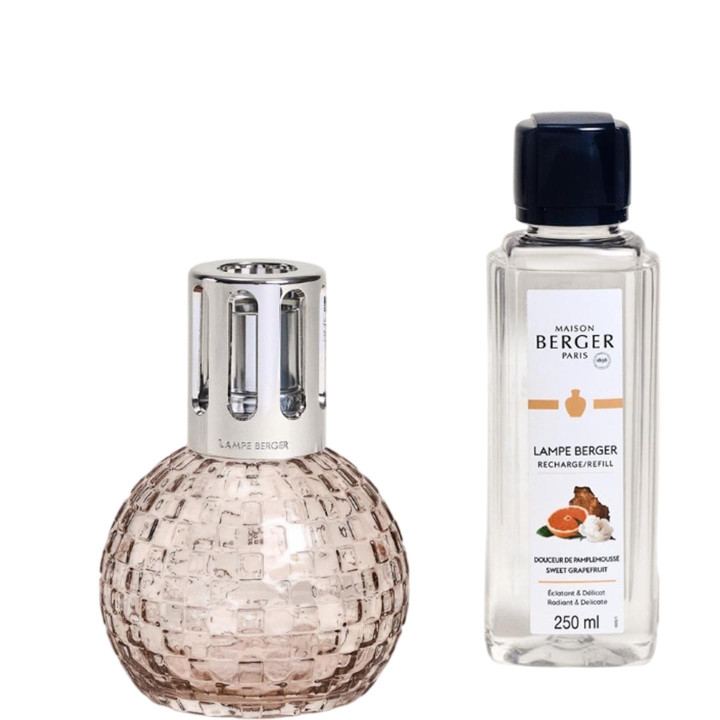 Disco Rose Coffret Lampe Berger