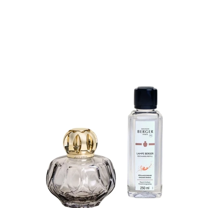 Lampe Berger Rosalie Gris - Pétillance Exquise - Maison Berger Paris - Incenza