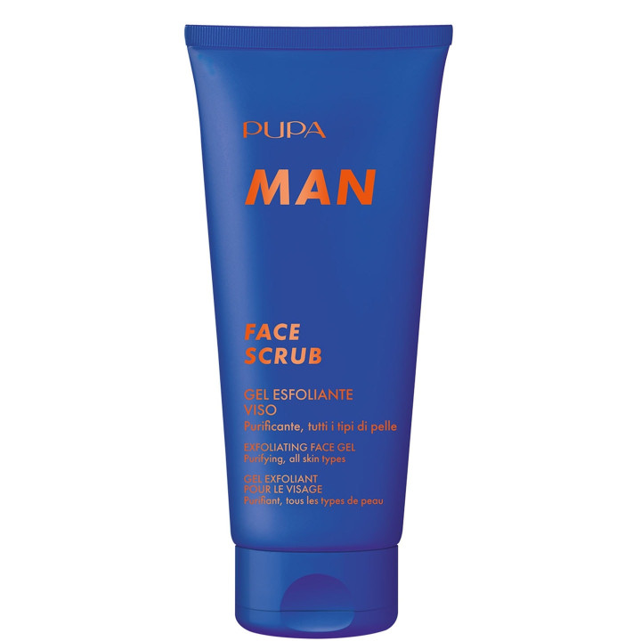 Pupa Man Face Scrub - Gel Exfoliant Visage