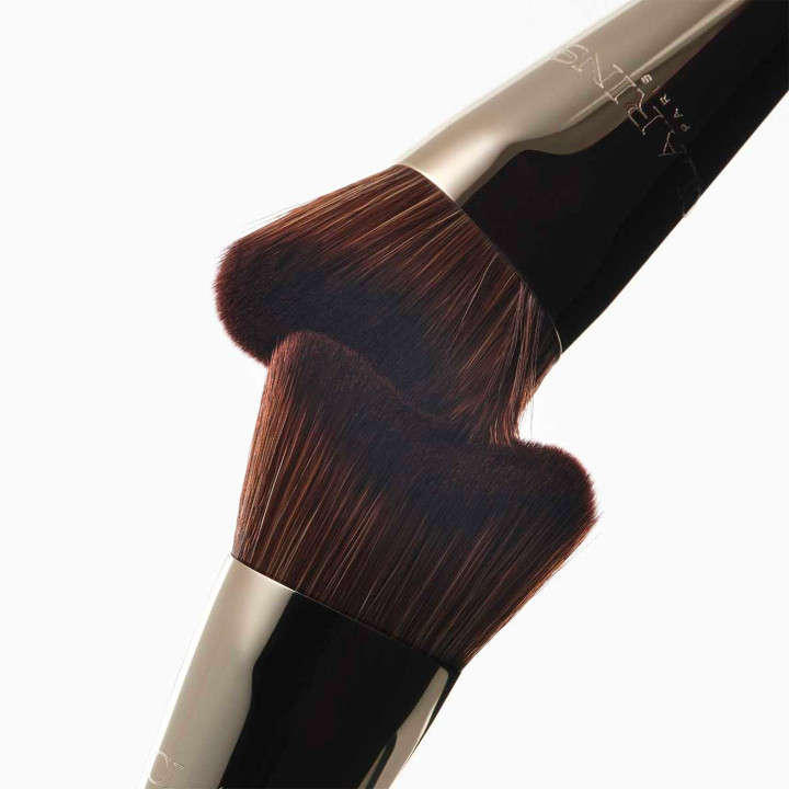 Double Serum Foundation Brush Pinceau Fond de Teint 