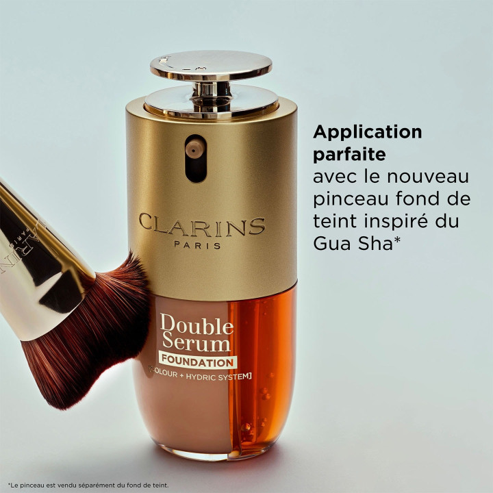 Double Serum Foundation Brush Pinceau Fond de Teint 