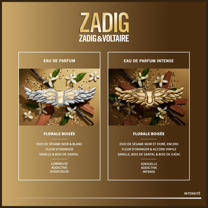 Zadig l'Intense Eau de Parfum Intense - Flacon-Recharge