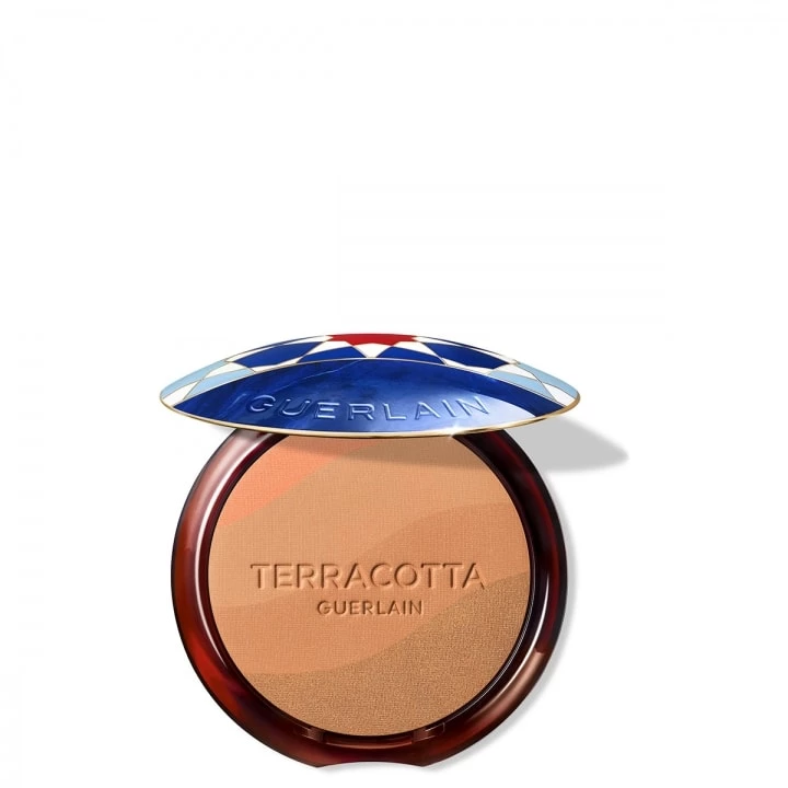 Blue Dakhla - Terracotta Golden Dunes La Poudre Éclat Bonne Mine Naturelle - Édition Limitée - GUERLAIN - Incenza