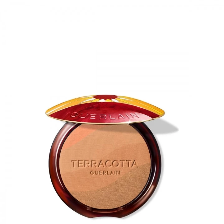 Red Zagora - Terracotta Golden Dunes La Poudre Éclat Bonne Mine Naturelle - Édition Limitée - GUERLAIN - Incenza
