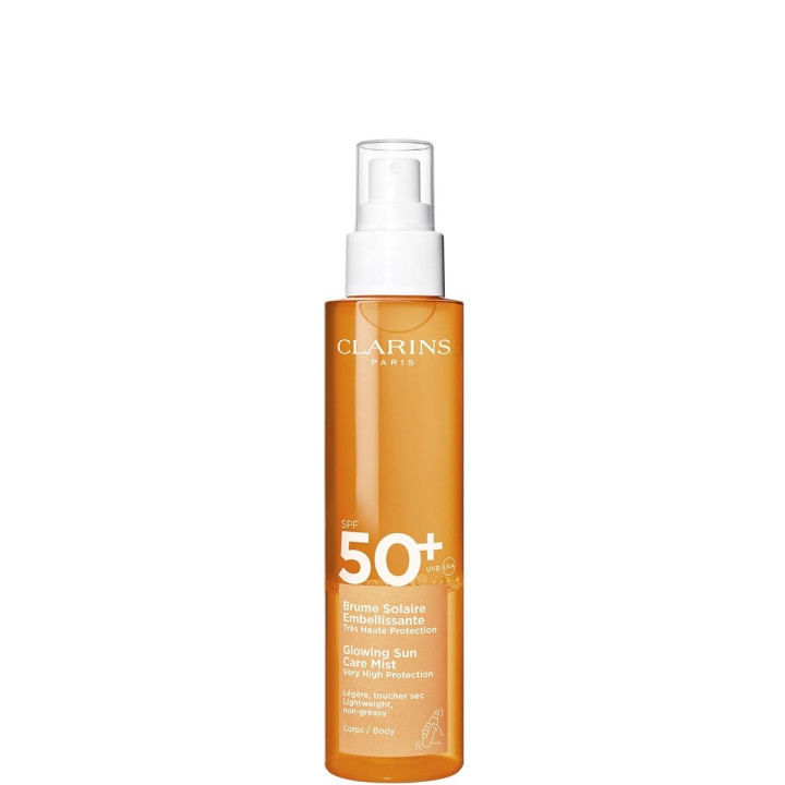 Brume Solaire Embellissante SPF 50+ Soin Solaire Corps Très Haute Protection 150 ml