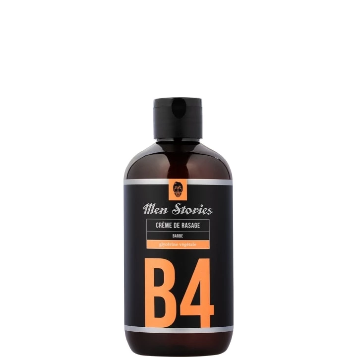 Crème de Rasage B4 Soin Barbe - 250 ml - Men Stories - Incenza