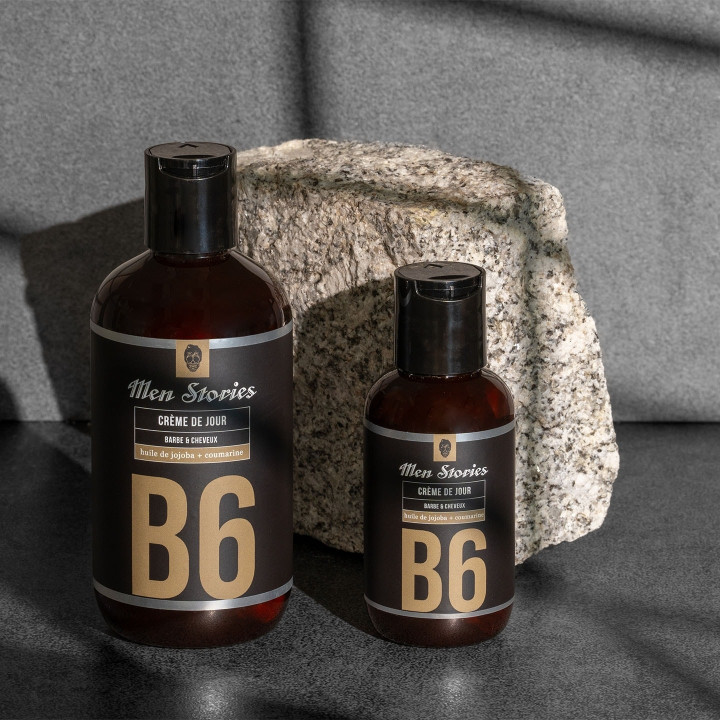Crème de Jour B6 Soin Barbe et Cheveux