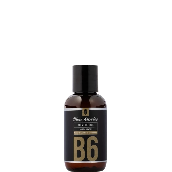 Crème de Jour B6 Soin Barbe et Cheveux 100 ml - Men Stories - Incenza