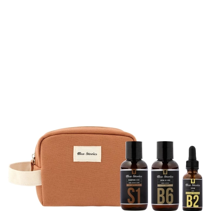 Kit de Voyage Coffret Soin Barbe - Men Stories - Incenza
