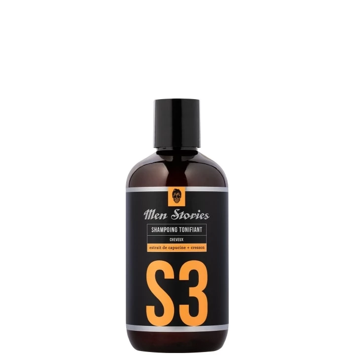Shampoing Tonifiant S3 Soin Cheveux - Men Stories - Incenza