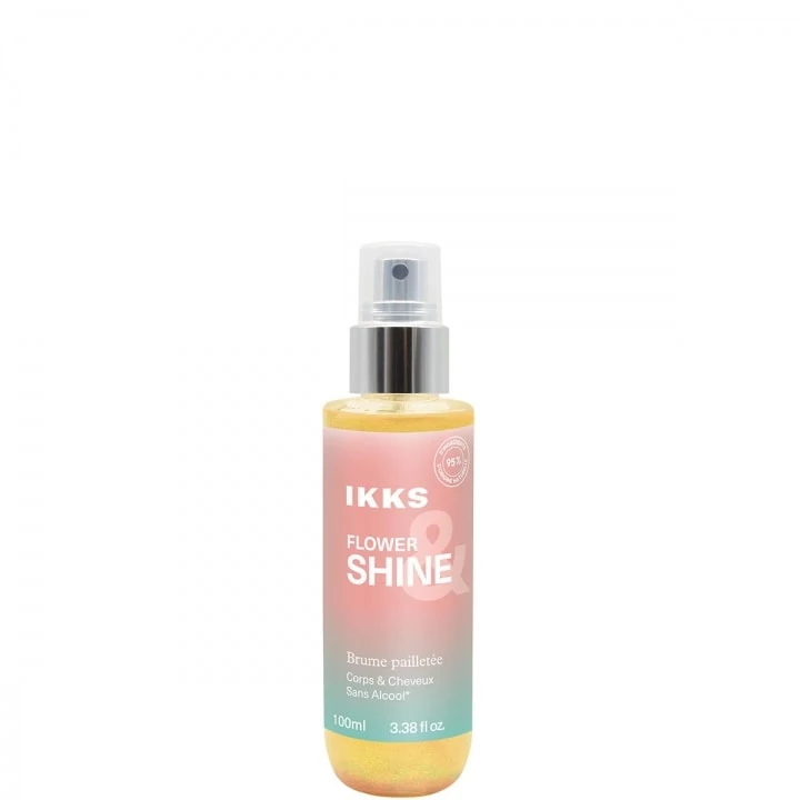Flower & Shine Brume Pailletée Corps & Cheveux 100 ml - Ikks - Incenza