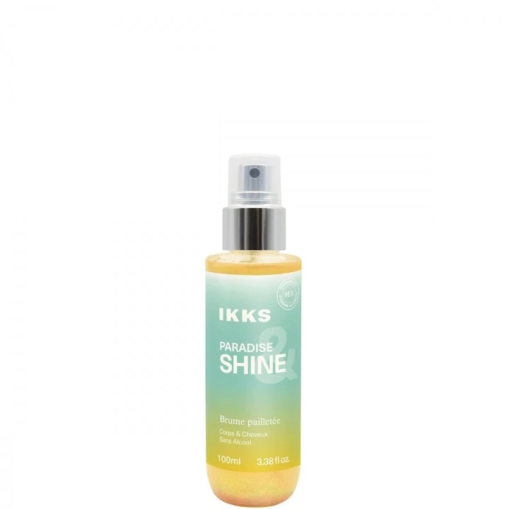 Paradise & Shine Brume Pailletée Corps & Cheveux 100 ml - Ikks - Incenza