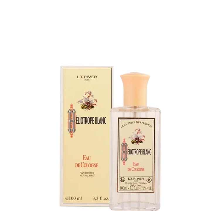 Héliotrope Blanc Eau de Cologne 100 ml avec boite