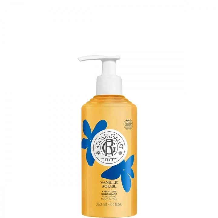 Vanille Soleil Lait Corps Bienfaisant 250 ml - Roger&Gallet - Incenza