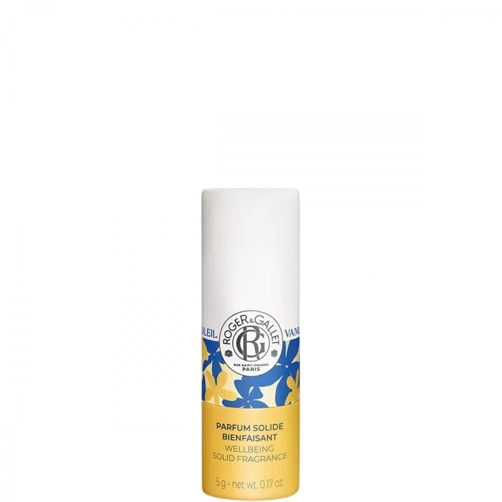 Vanille Soleil Parfum Solide Bienfaisant 5 g - Roger&Gallet - Incenza