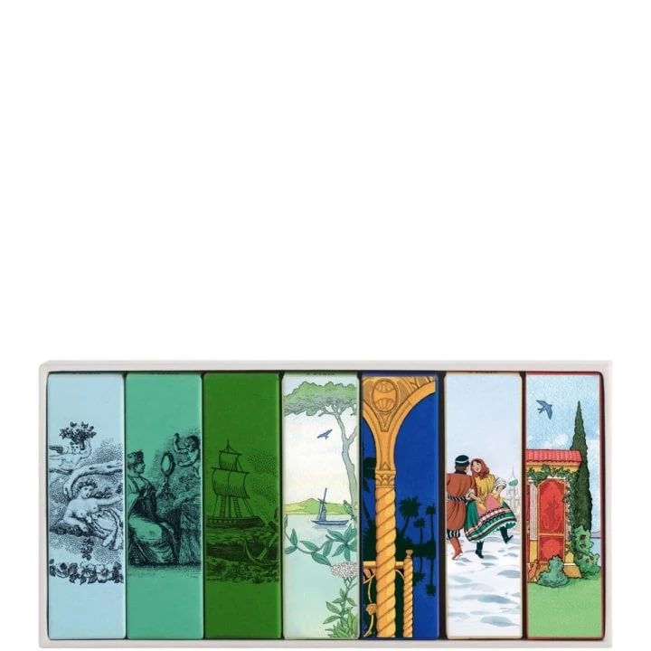 Bibliothèque Olfactive Coffret Découverte 7 Eaux de Parfum 7 x 2 ml - L.T. Piver - Incenza