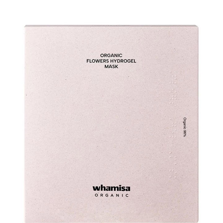 Organic Flowers Masque Hydrogel aux Fleurs Bio Fermentées - Whamisa - Incenza